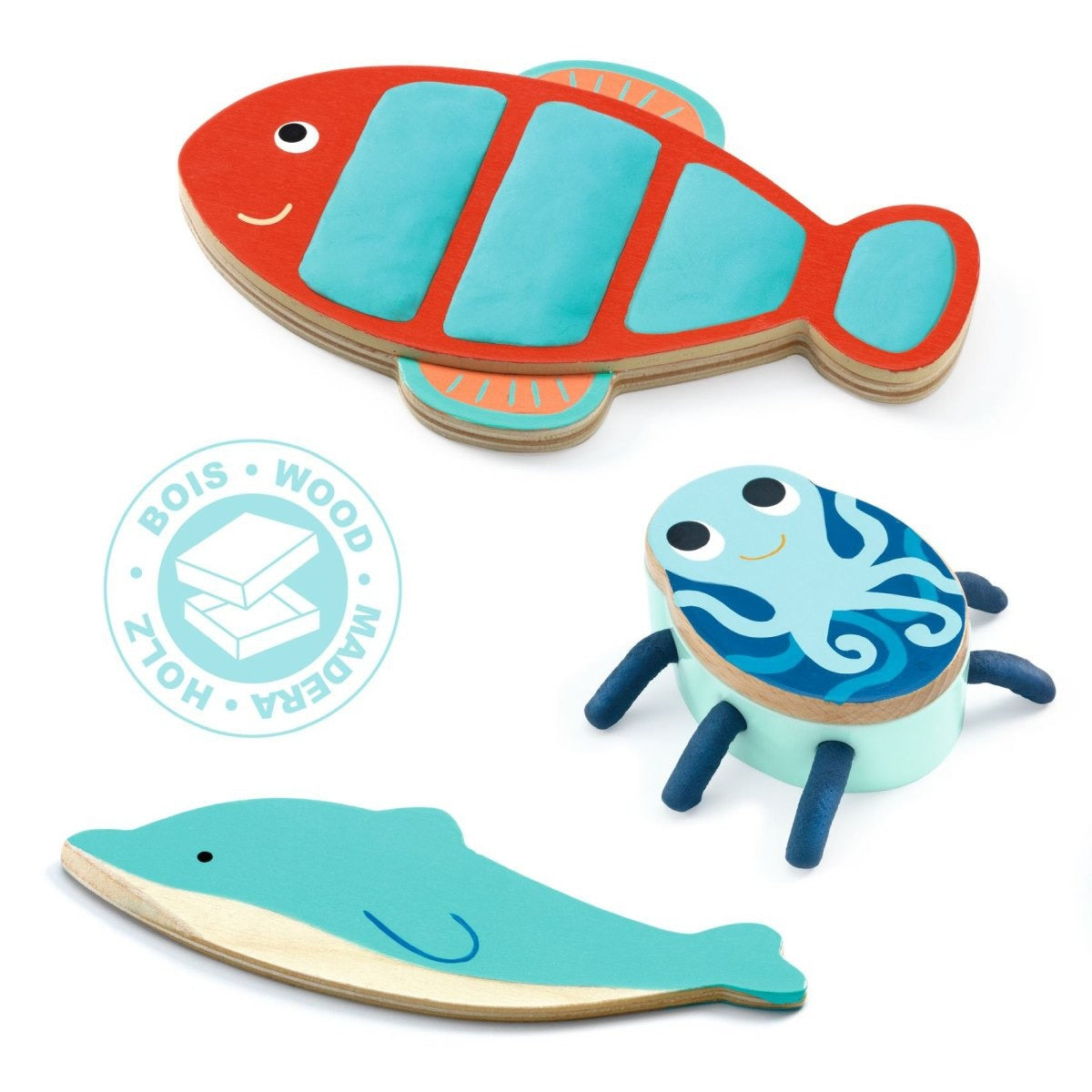 Djeco - Knete: Fische