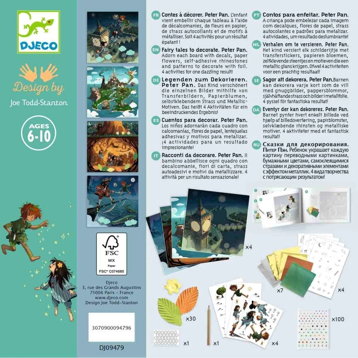 Djeco - Märchen gestalten: Peter Pan