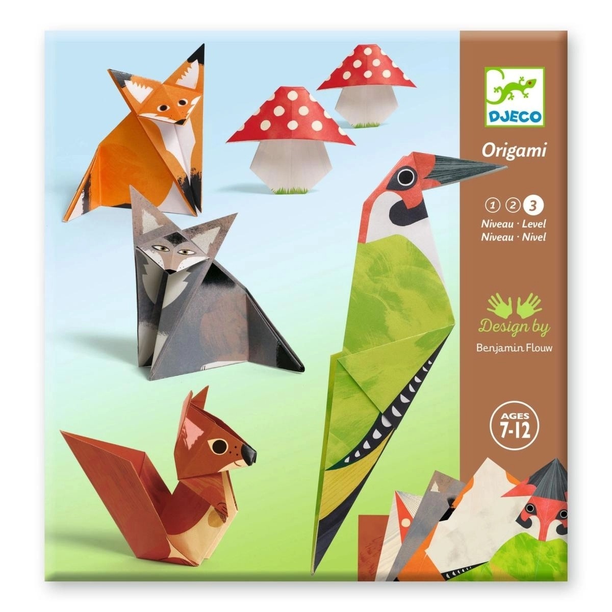 Djeco - Origami: Spaziergang im Wald