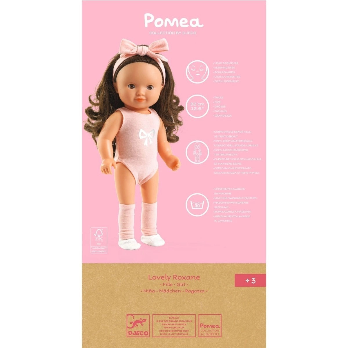 Djeco - Puppe Pomea "Lovely Roxane"