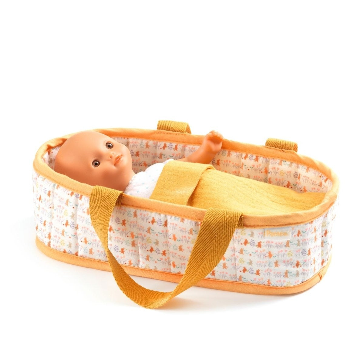Djeco - Puppe Mini Pomea "Sasha" mit Trage