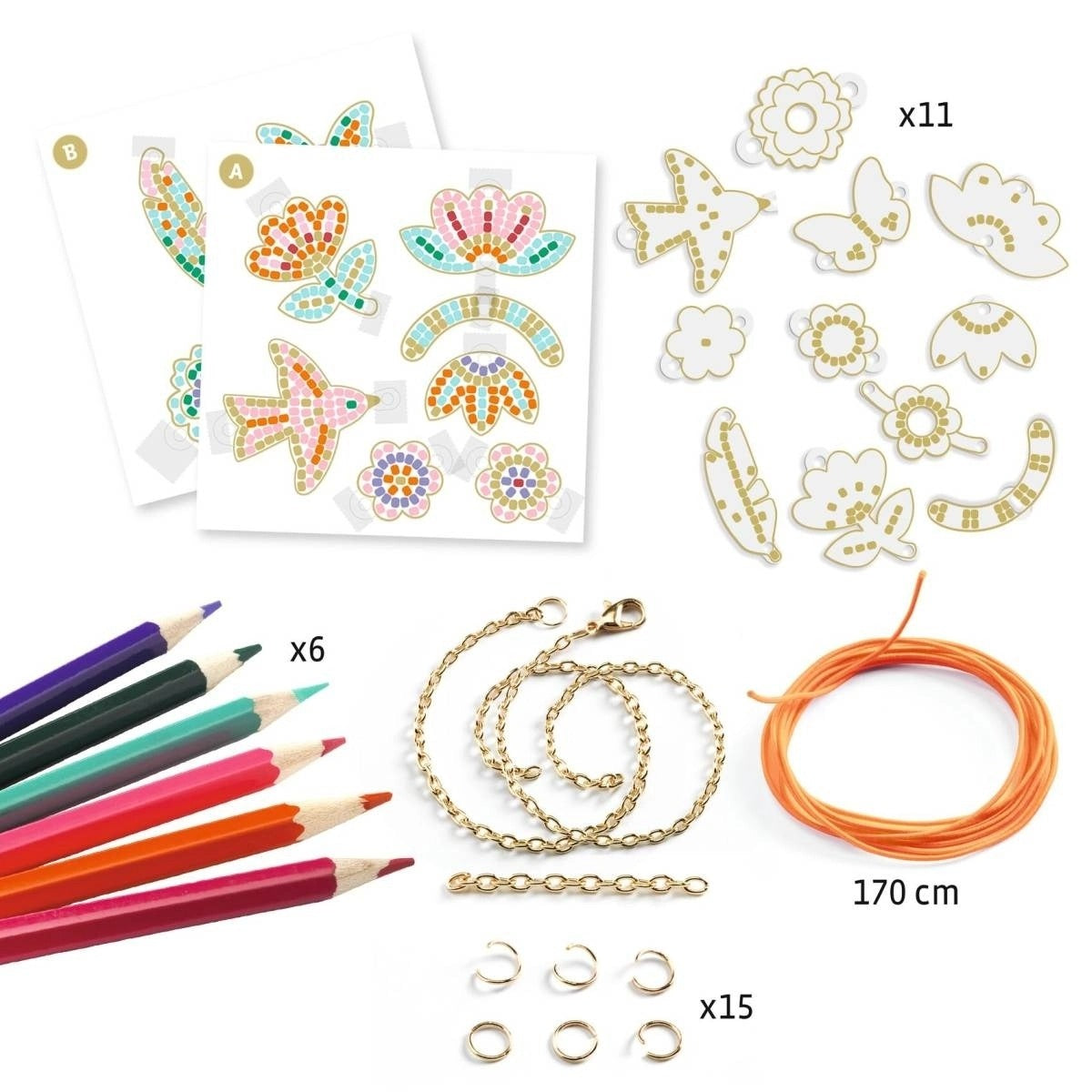 Djeco - DIY: Schrumpfplastik Lotus