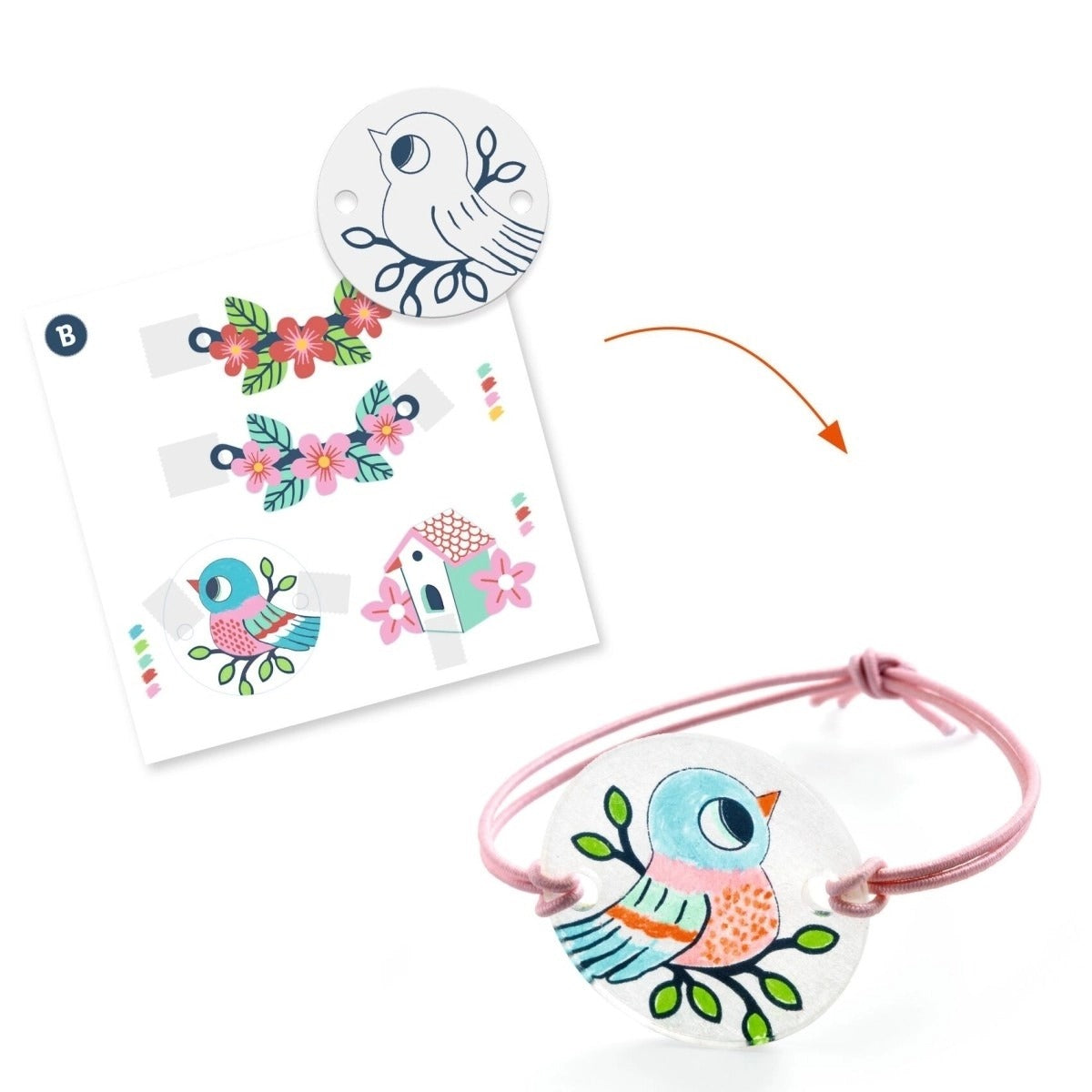 Djeco - DIY: Schrumpfplastik Rehkitz