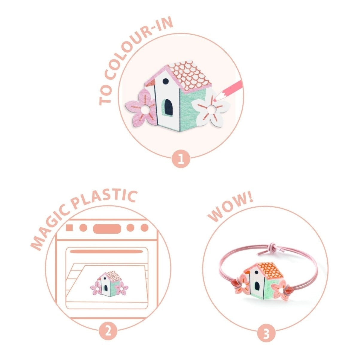 Djeco - DIY: Schrumpfplastik Rehkitz