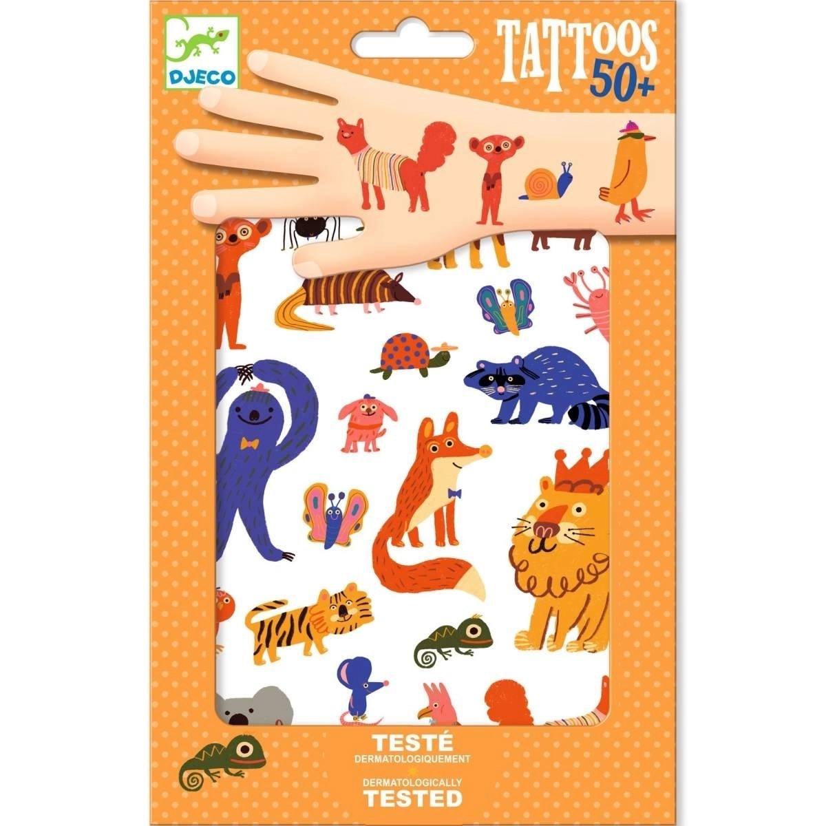 Djeco - Tattoos: Lustige Tiere