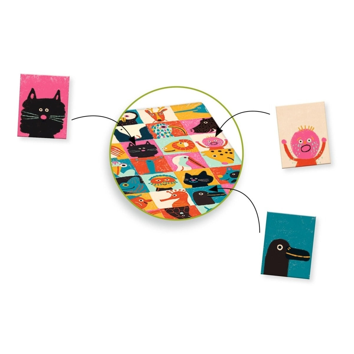 Djeco -  Wimmelspiel Photo Box