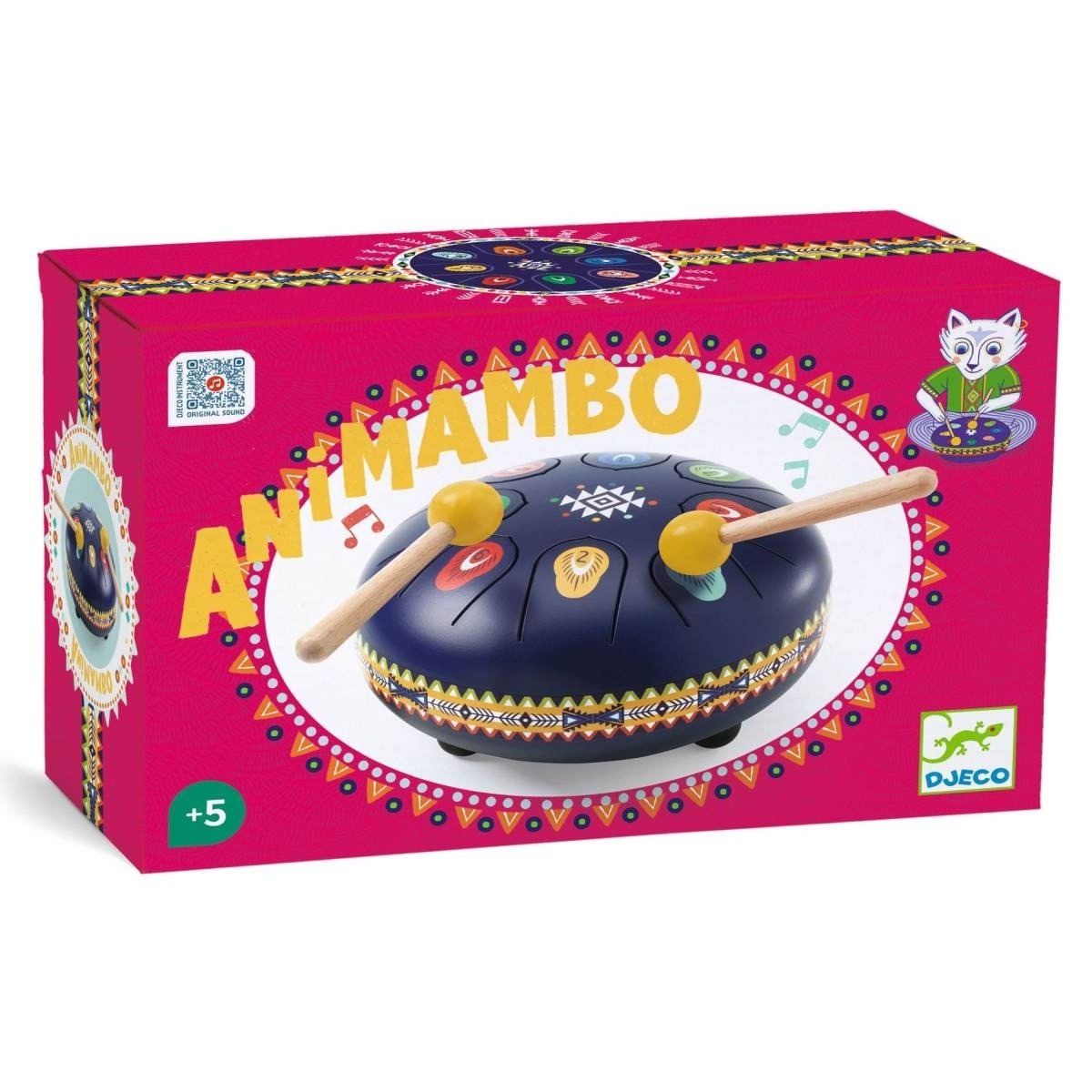 Djeco - Zungentrommel Animambo