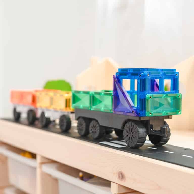 connetix - Magnetbausteine Rainbow Fahrzeuge Pack 50-tlg.
