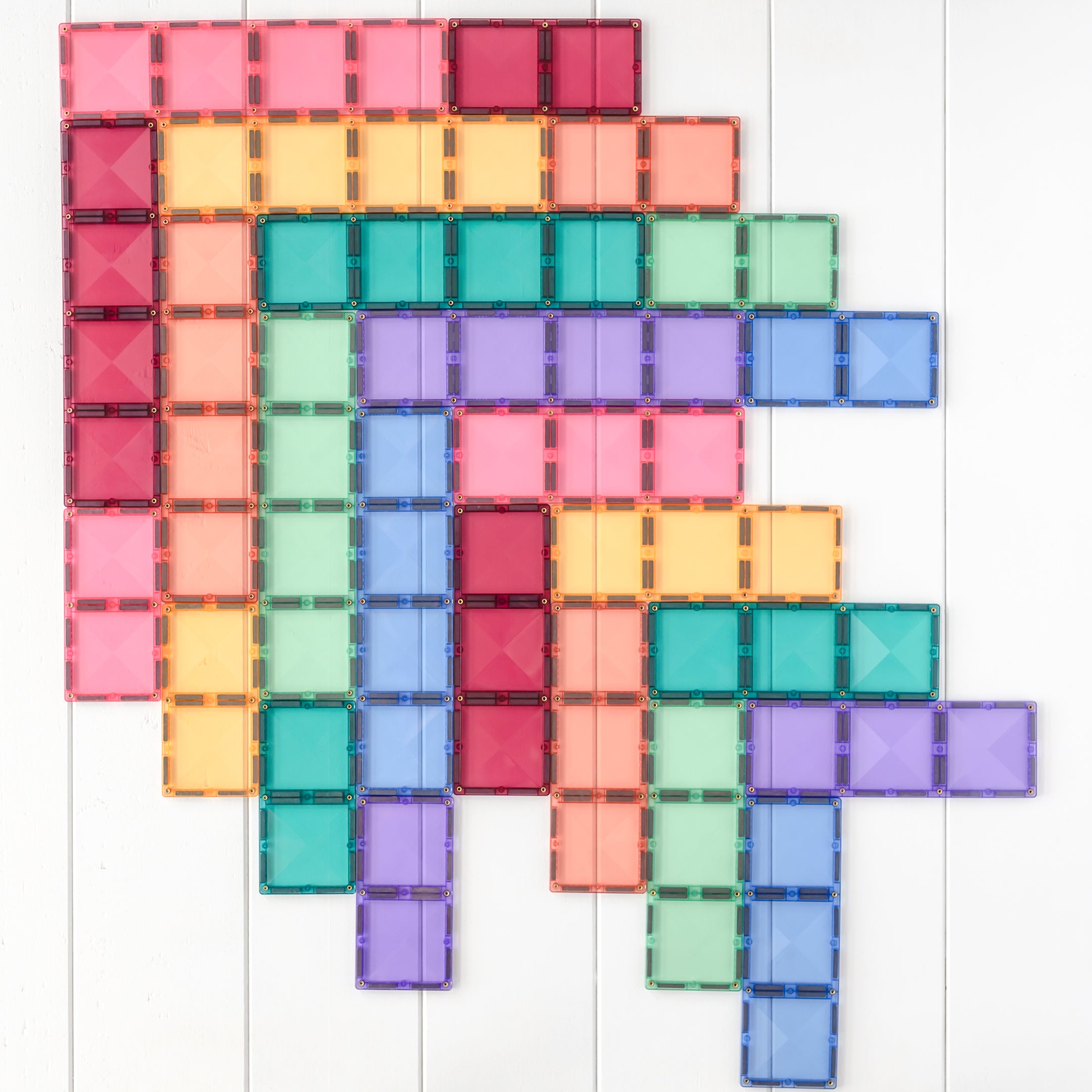 connetix - Magnetbausteine Pastel Rectangle Pack 24-tlg.