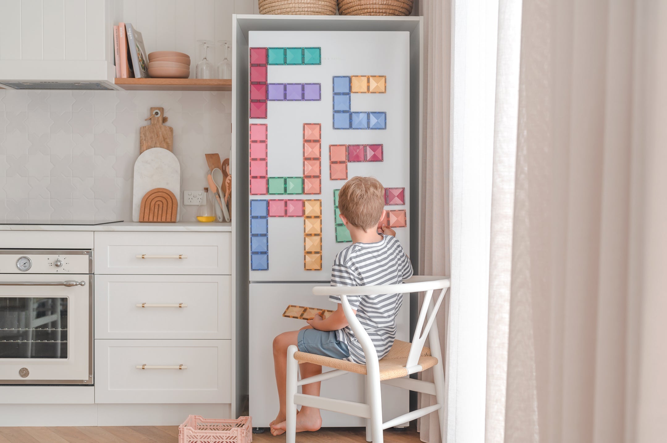connetix - Magnetbausteine Pastel Rectangle Pack 24-tlg.