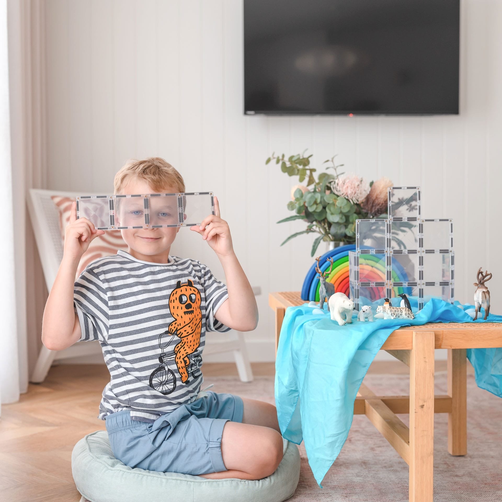 connetix - Magnetbausteine Clear Rectangle Pack 12-tlg.