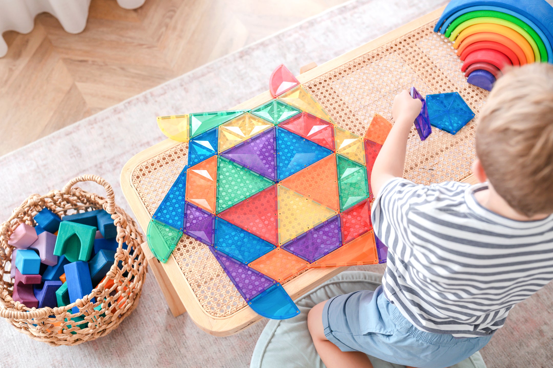 connetix - Magnetbausteine Rainbow Shape Pack 36-tlg.