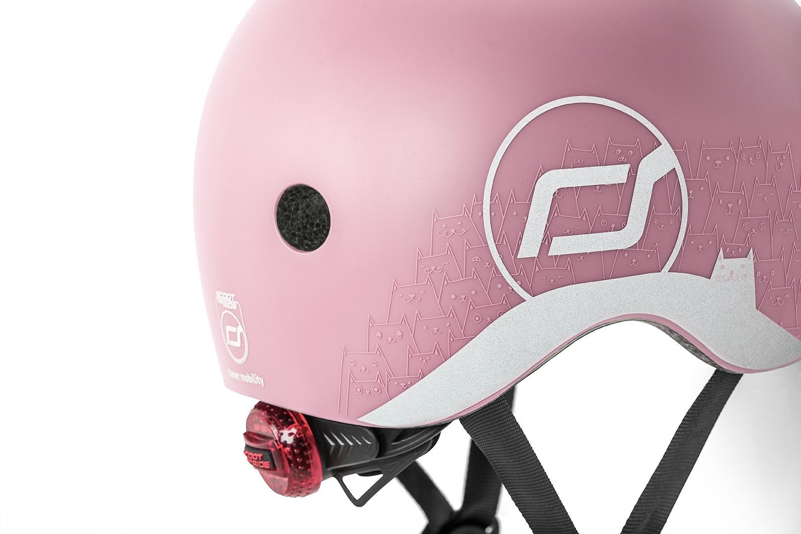 Scoot & Ride - Helm XXS-S reflective rose
