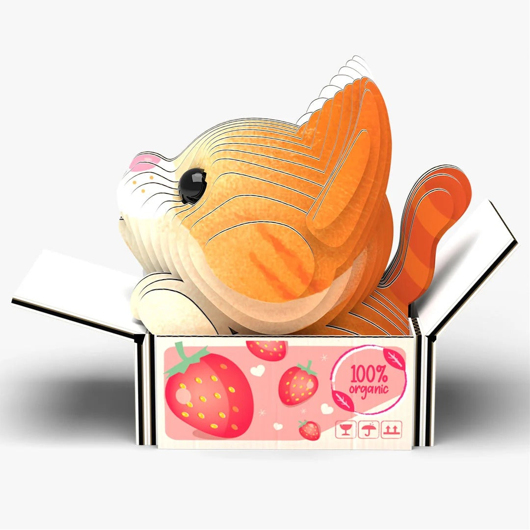Eugy - 3D Bastelset Katze Pumpkin