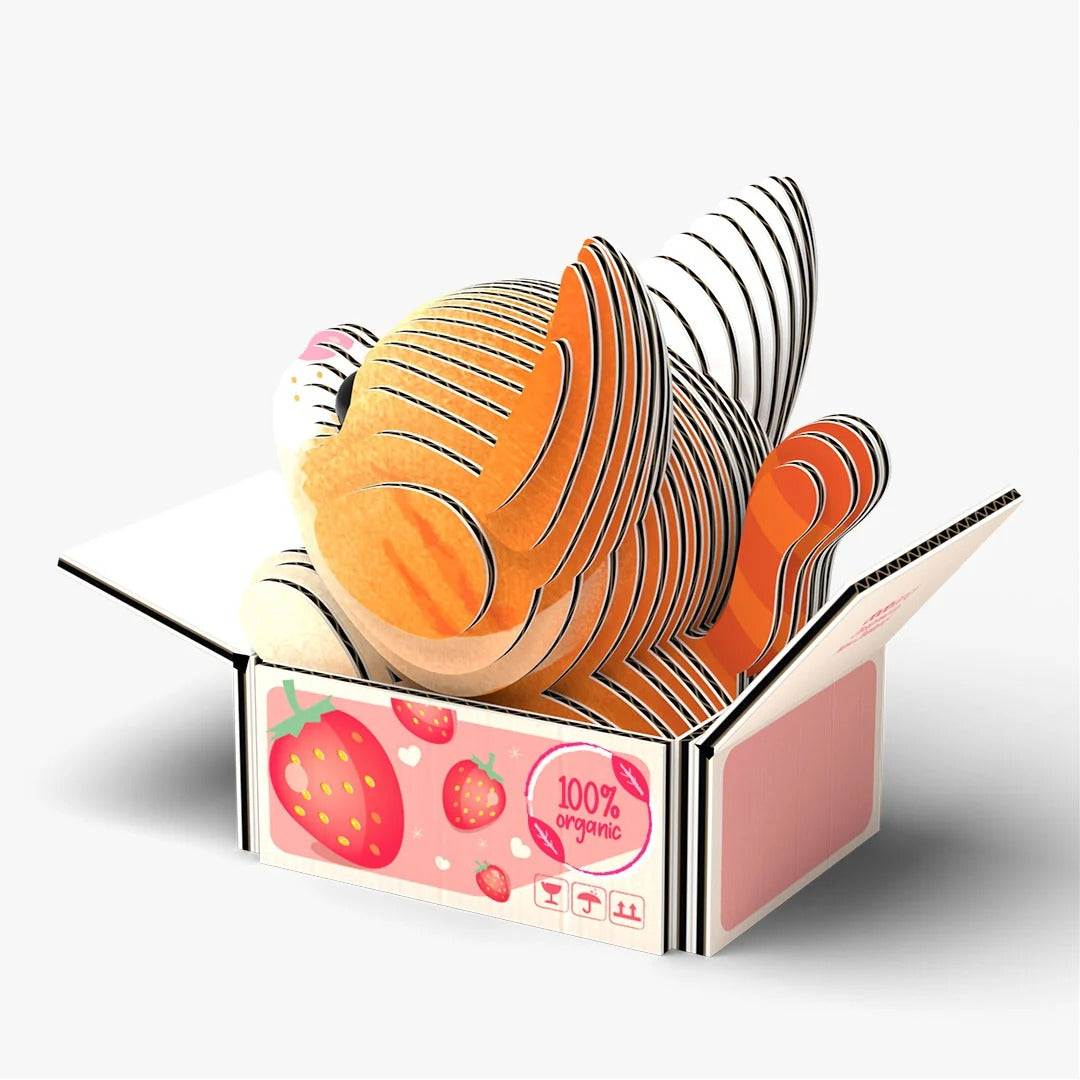 Eugy - 3D Bastelset Katze Pumpkin