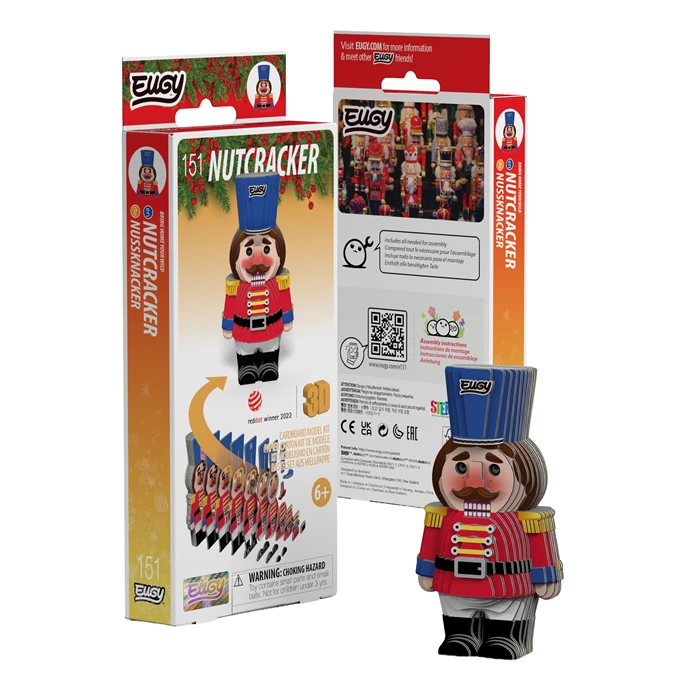 Eugy - 3D Bastelset Nussknacker