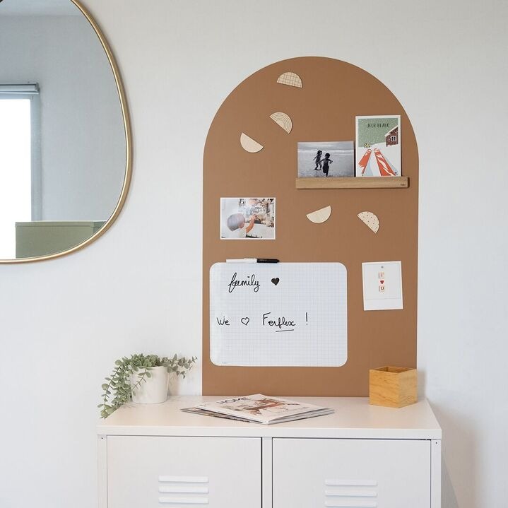 Ferflex - Magnettafel Bogen caramel 100 x 58 cm