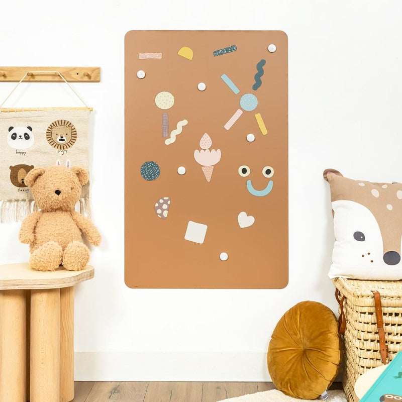 Ferflex - Magnettafel eckig caramel 57x90cm