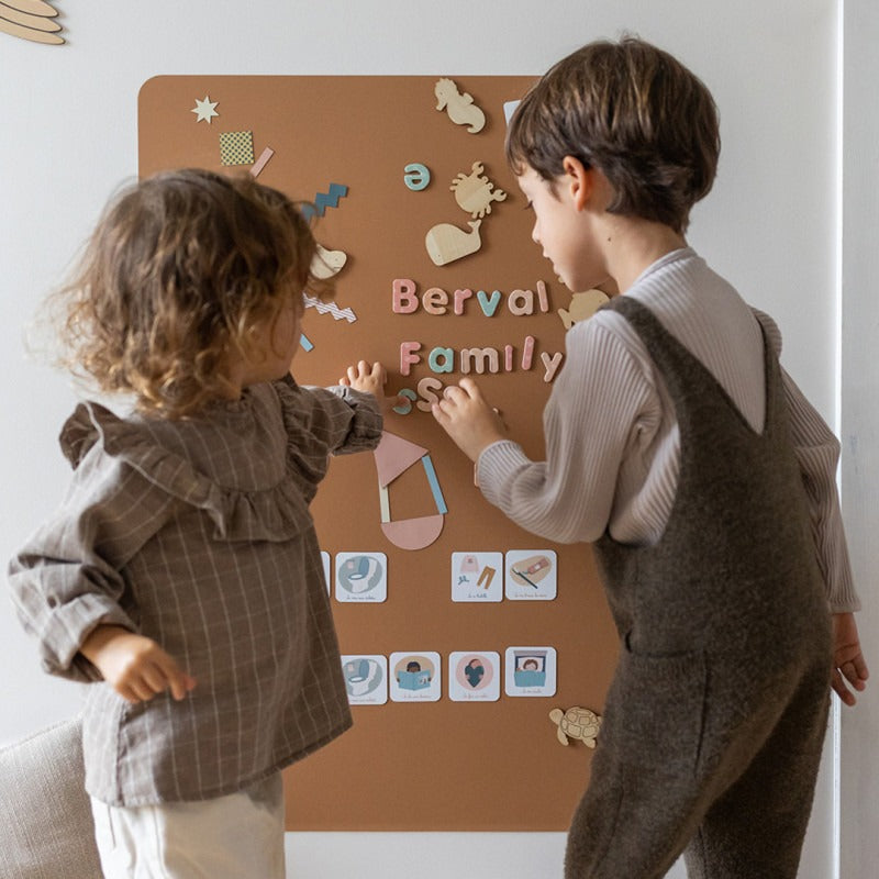 Ferflex - Magnettafel eckig caramel 57x90cm