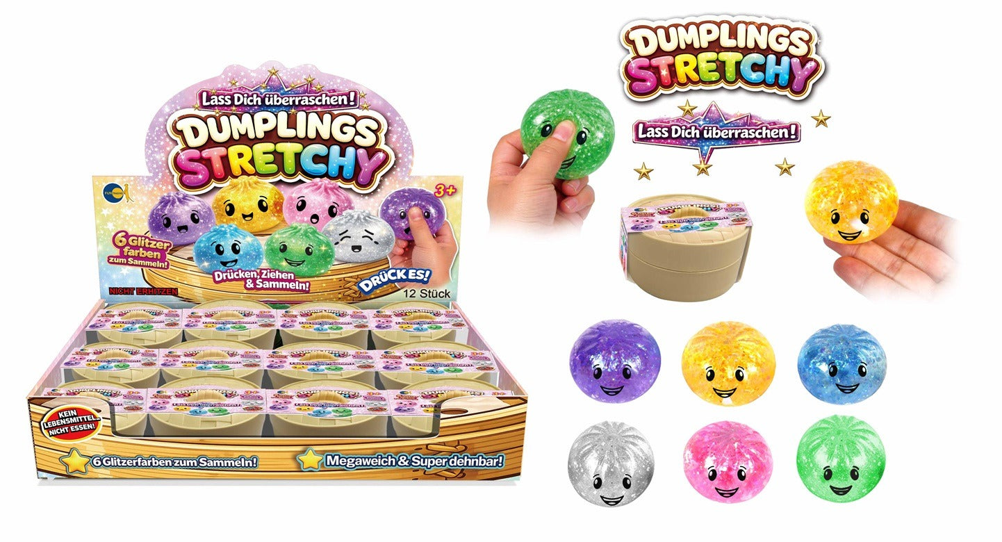 Fun Trading - Fidget: Mystery Strechy Dumpling Maltose 5cm
