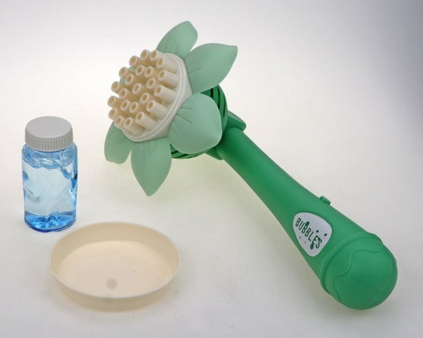 Fun Trading - Seifenblasenmaschine Sonnenblume mit 50ml Flüssigkeit