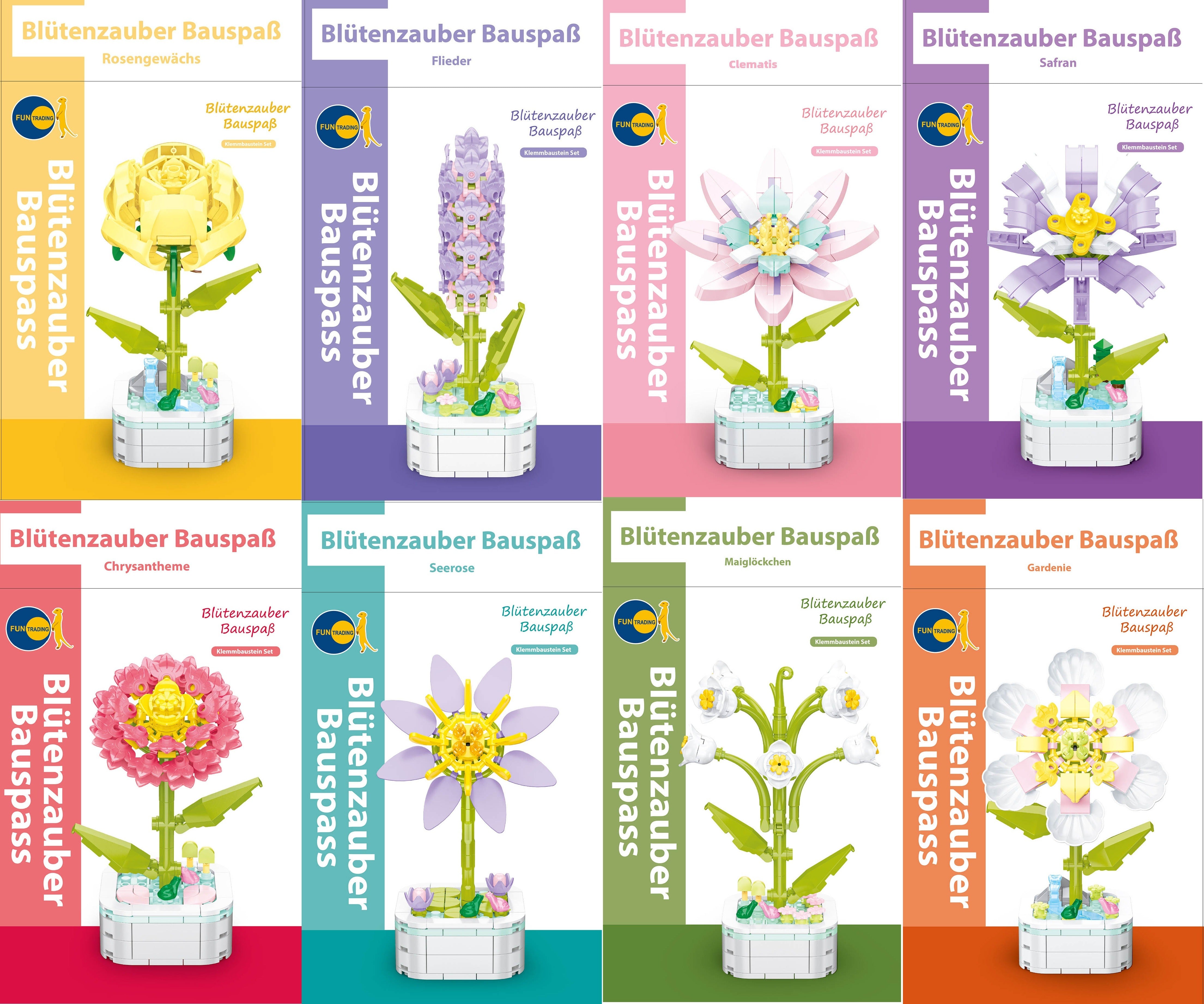 Fun Trading - Bausteine: Blütenzauber Bauspass