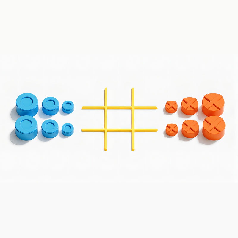 GiiKER - Tic-Tac-Toe Bolt Yellow