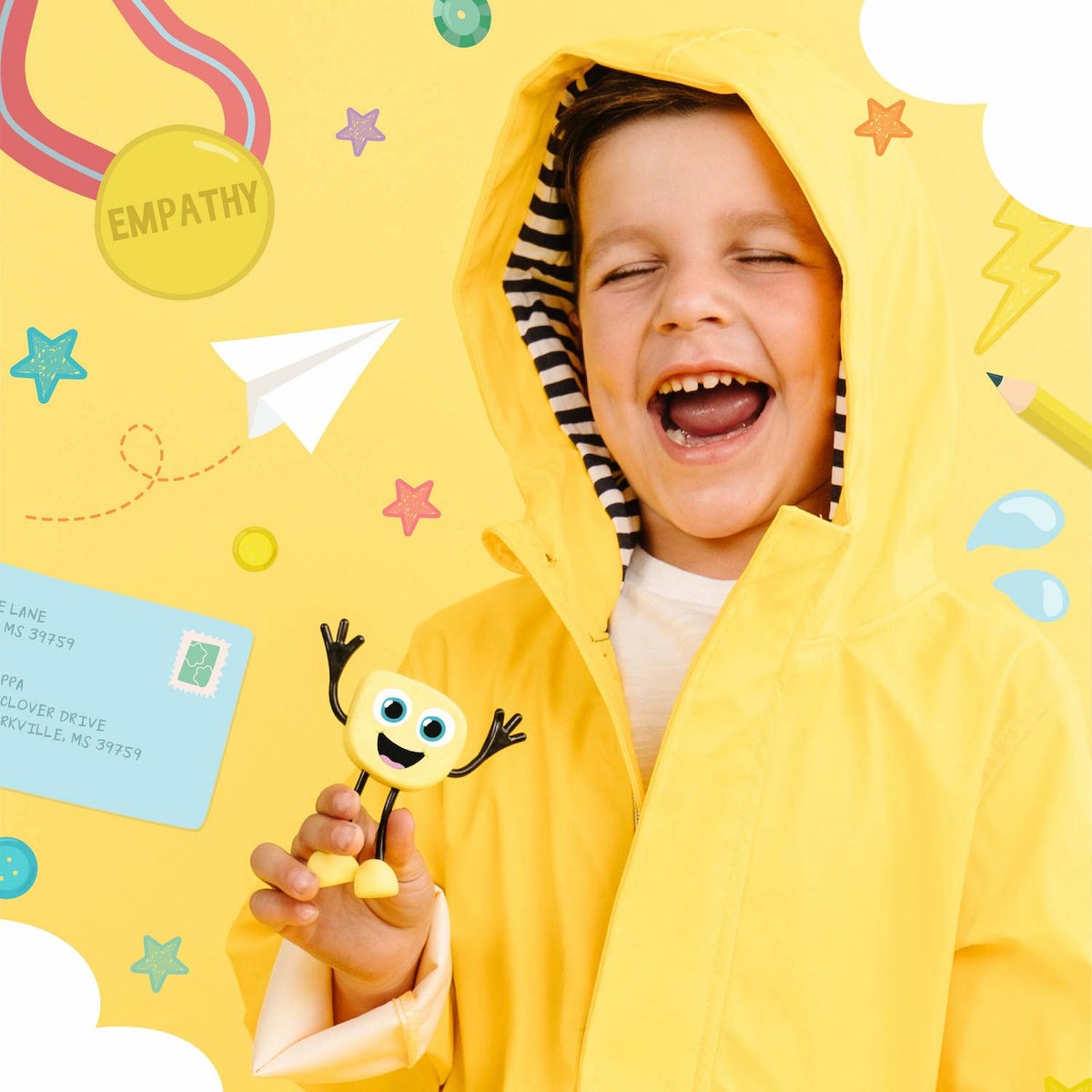 Glo Pals - Badespielzeug Charakter Alex gelb