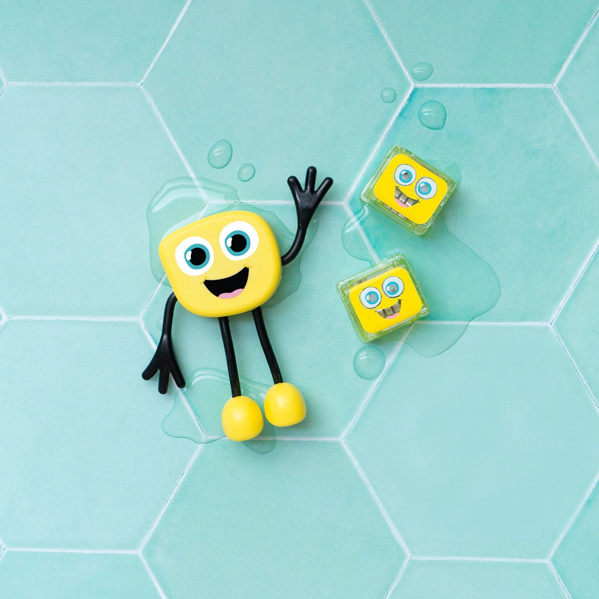 Glo Pals - Badespielzeug Charakter Alex gelb