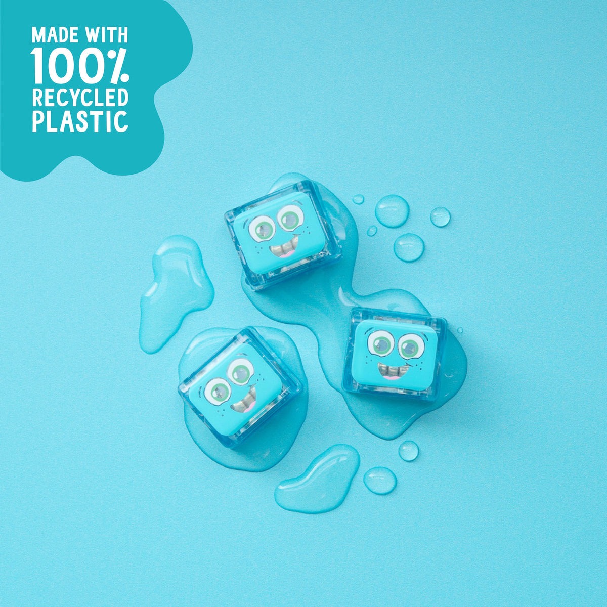 Glo Pals - Badespielzeug Cubes Blair Blau