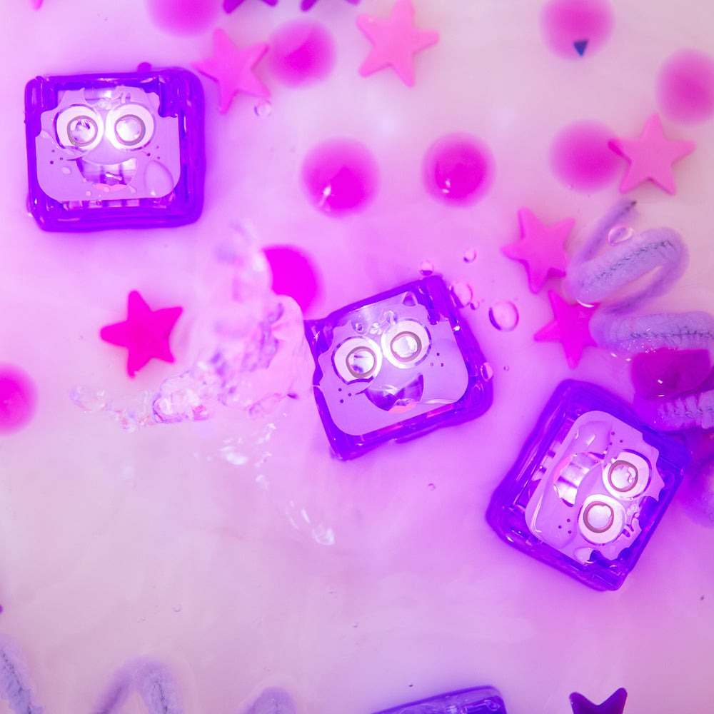 Glo Pals - Badespielzeug Cubes Lumi Lila