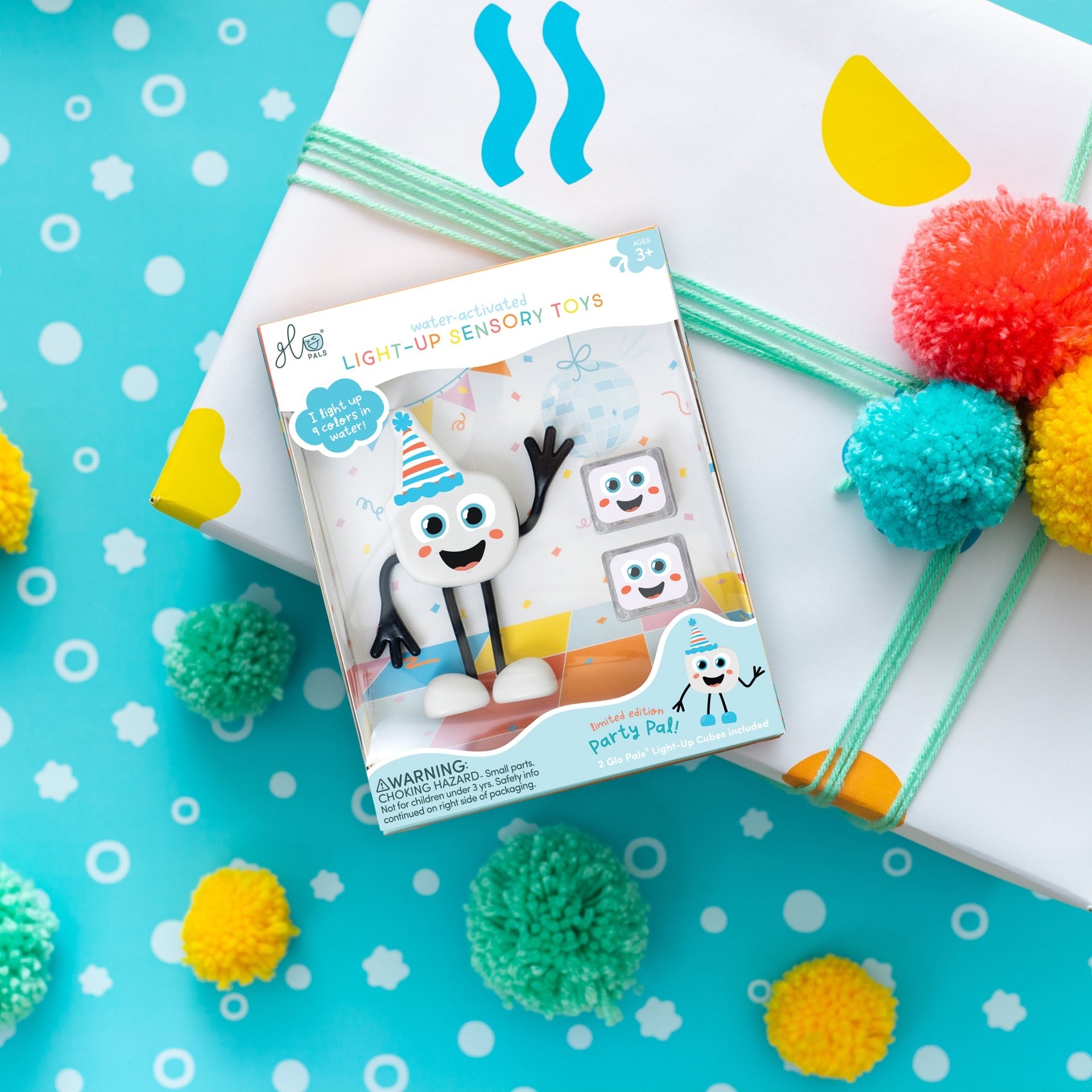 Glo Pals - Badespielzeug Charakter Party Pal Weiß