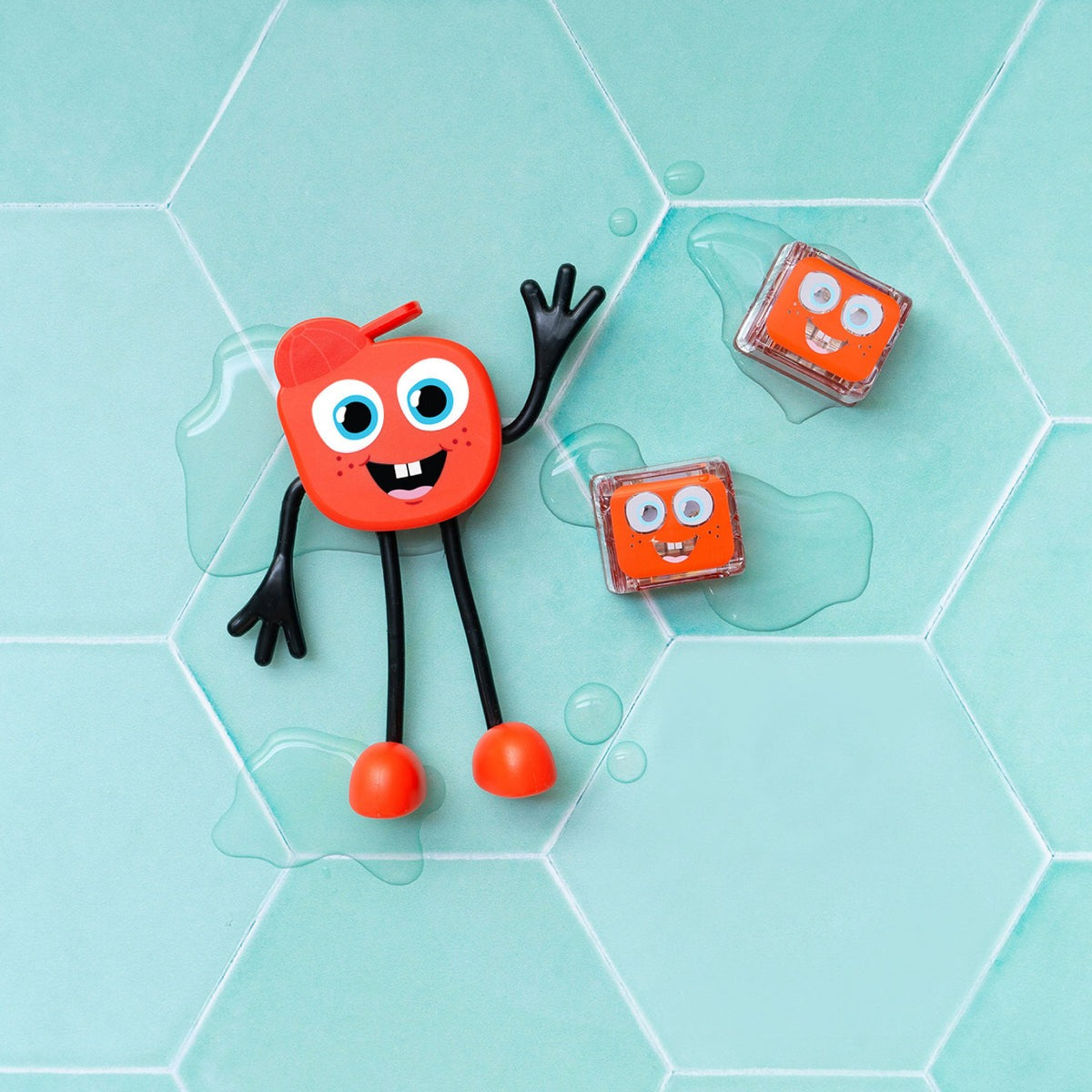 Glo Pals - Badespielzeug Charakter Sammy Rot