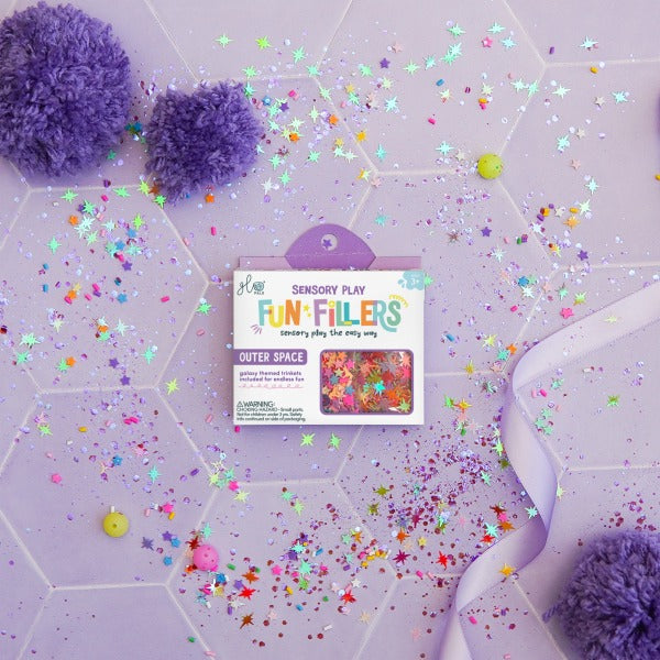 Glo Pals - Sensorik-Zubehör: Fun Fillers Space