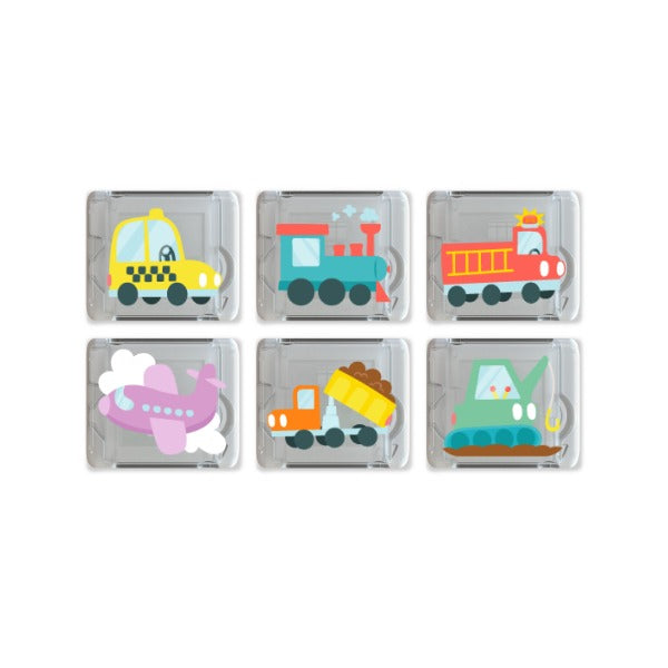 Glo Pals - Badespielzeug Cubes Awesome Autos