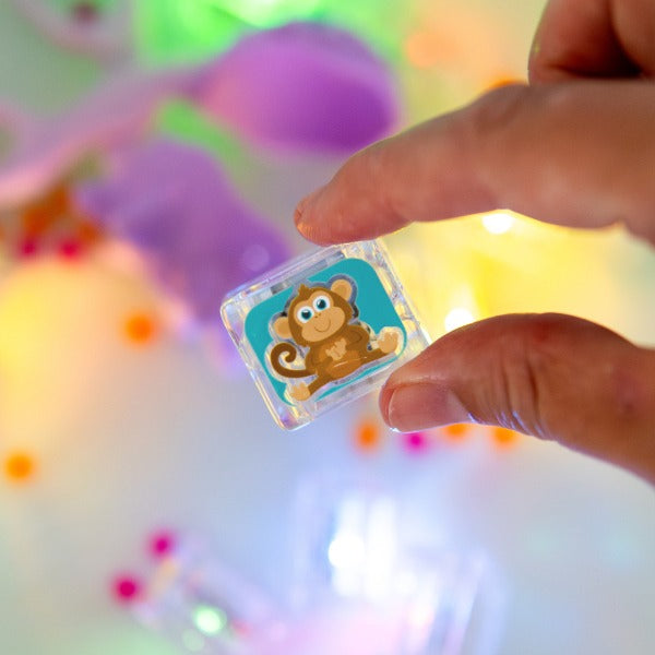 Glo Pals - Badespielzeug Cubes Zany Zoo