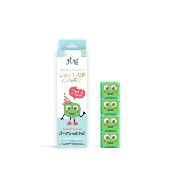 Glo Pals - Badespielzeug Cubes Christmas Pal