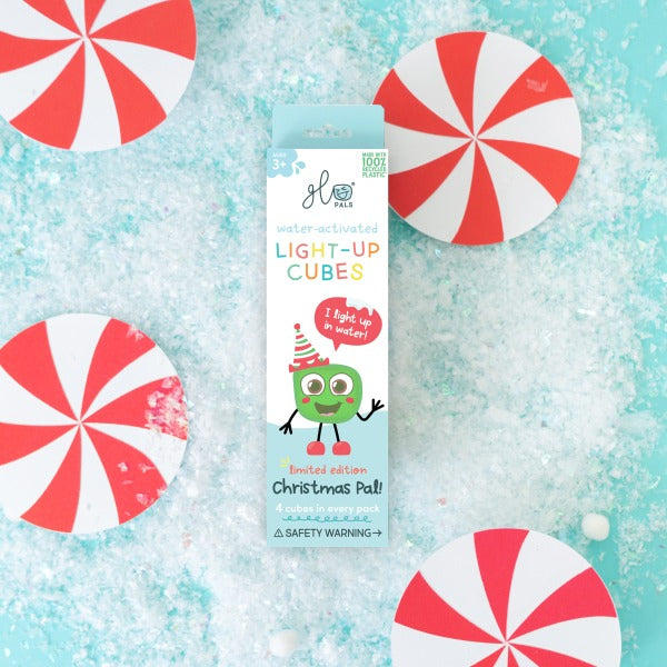 Glo Pals - Badespielzeug Cubes Christmas Pal