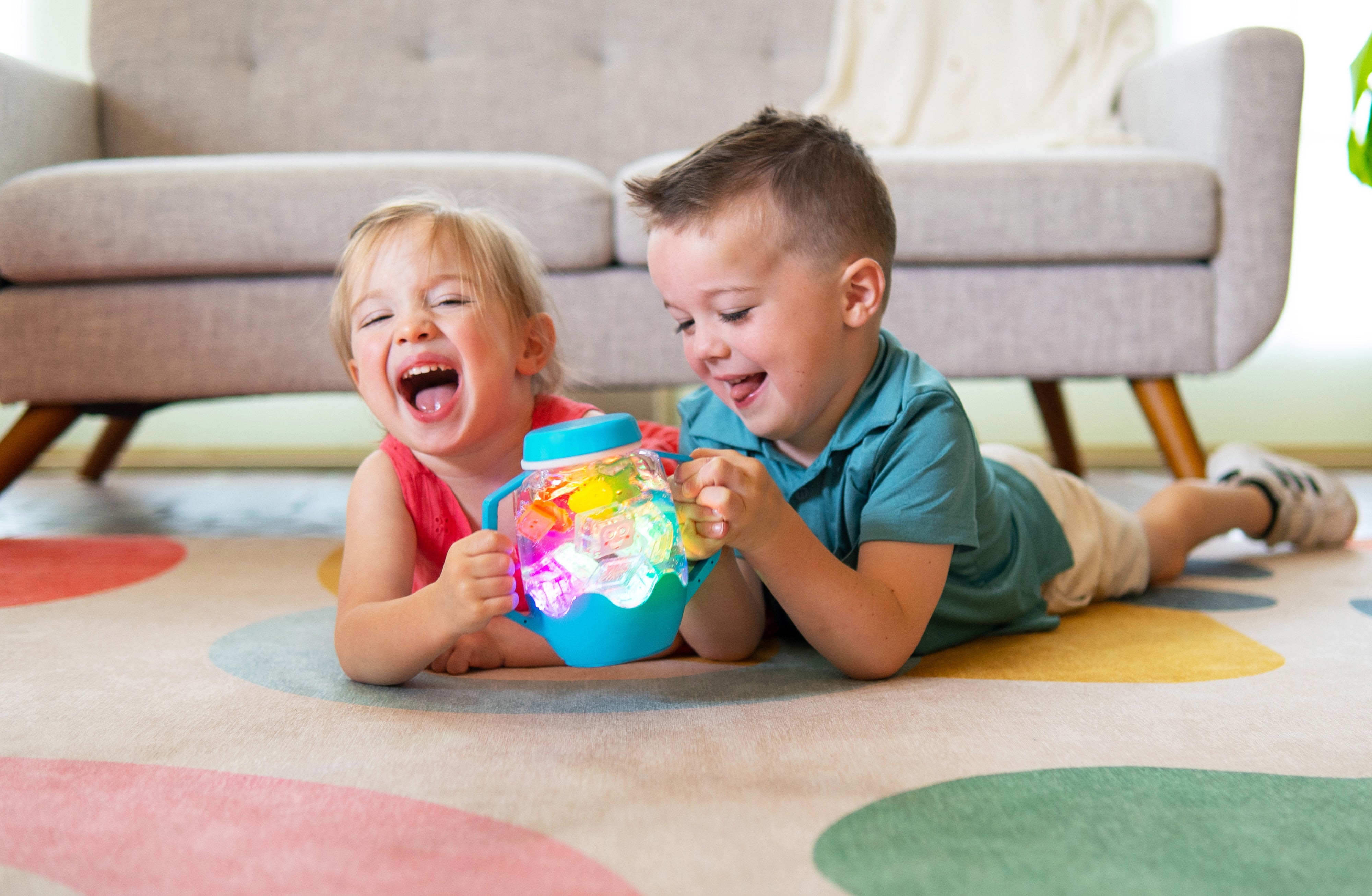 Glo Pals - Spielglas Sensory Blue