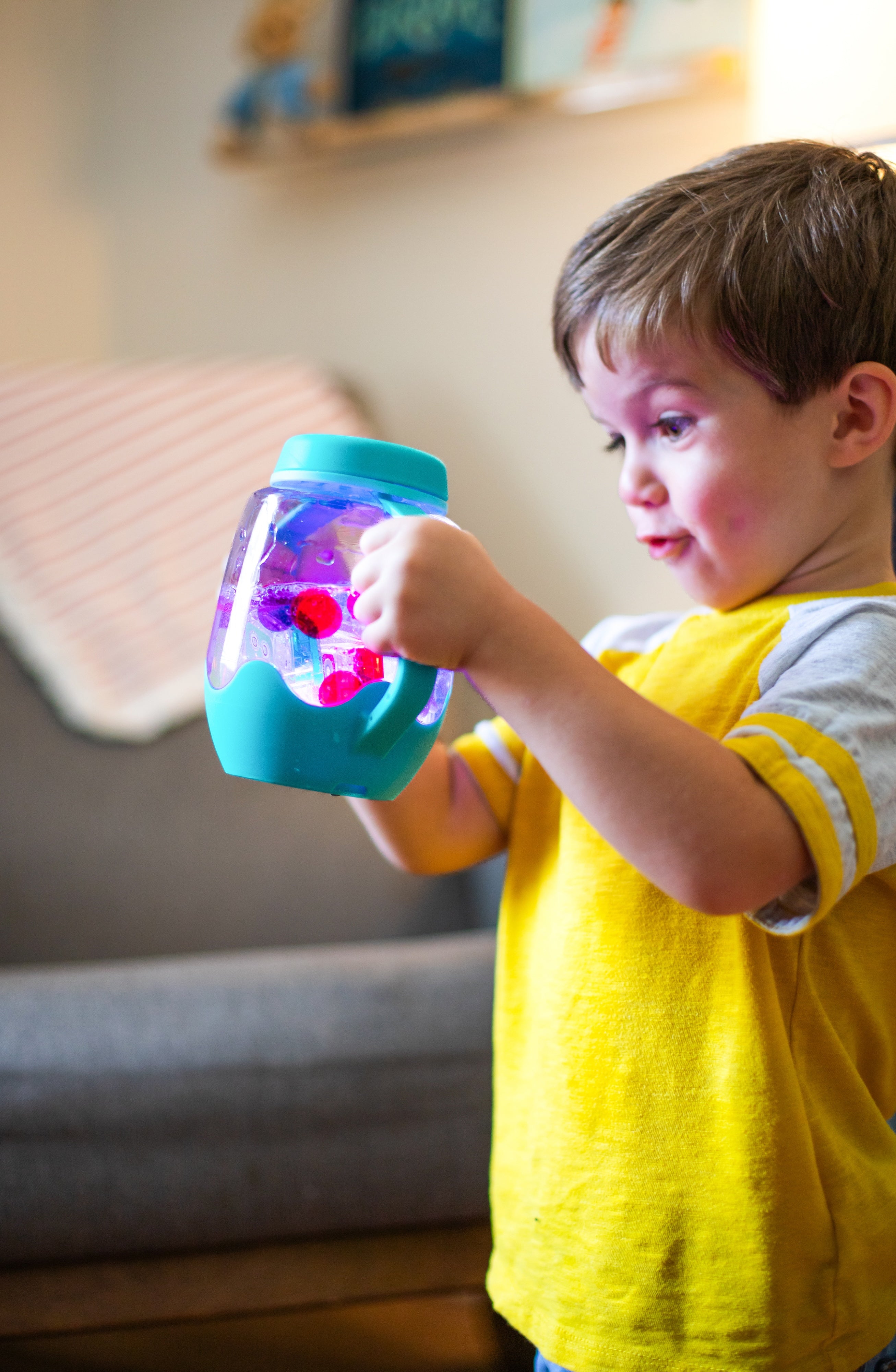 Glo Pals - Spielglas Sensory Blue