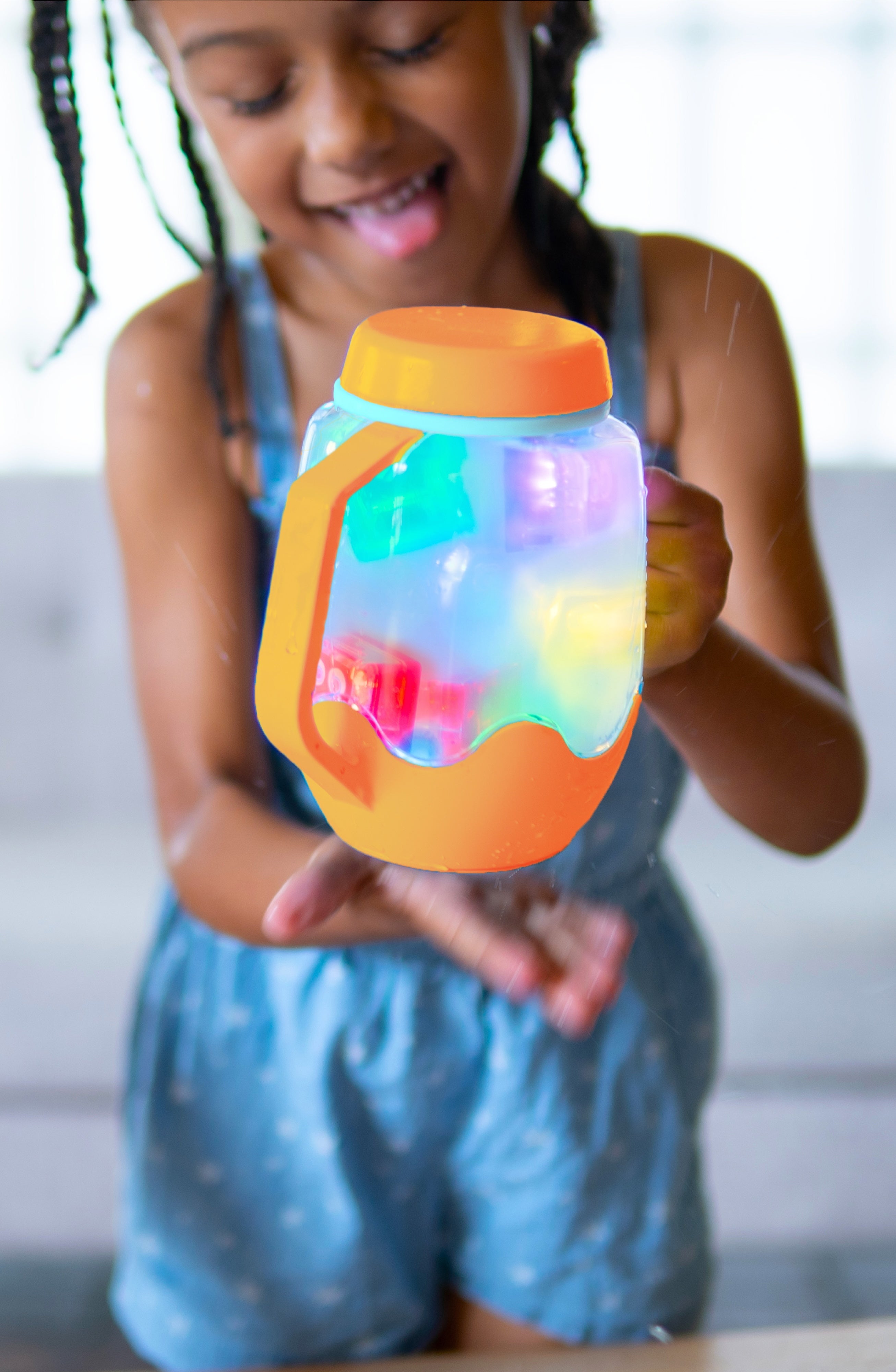 Glo Pals - Spielglas Sensory Orange