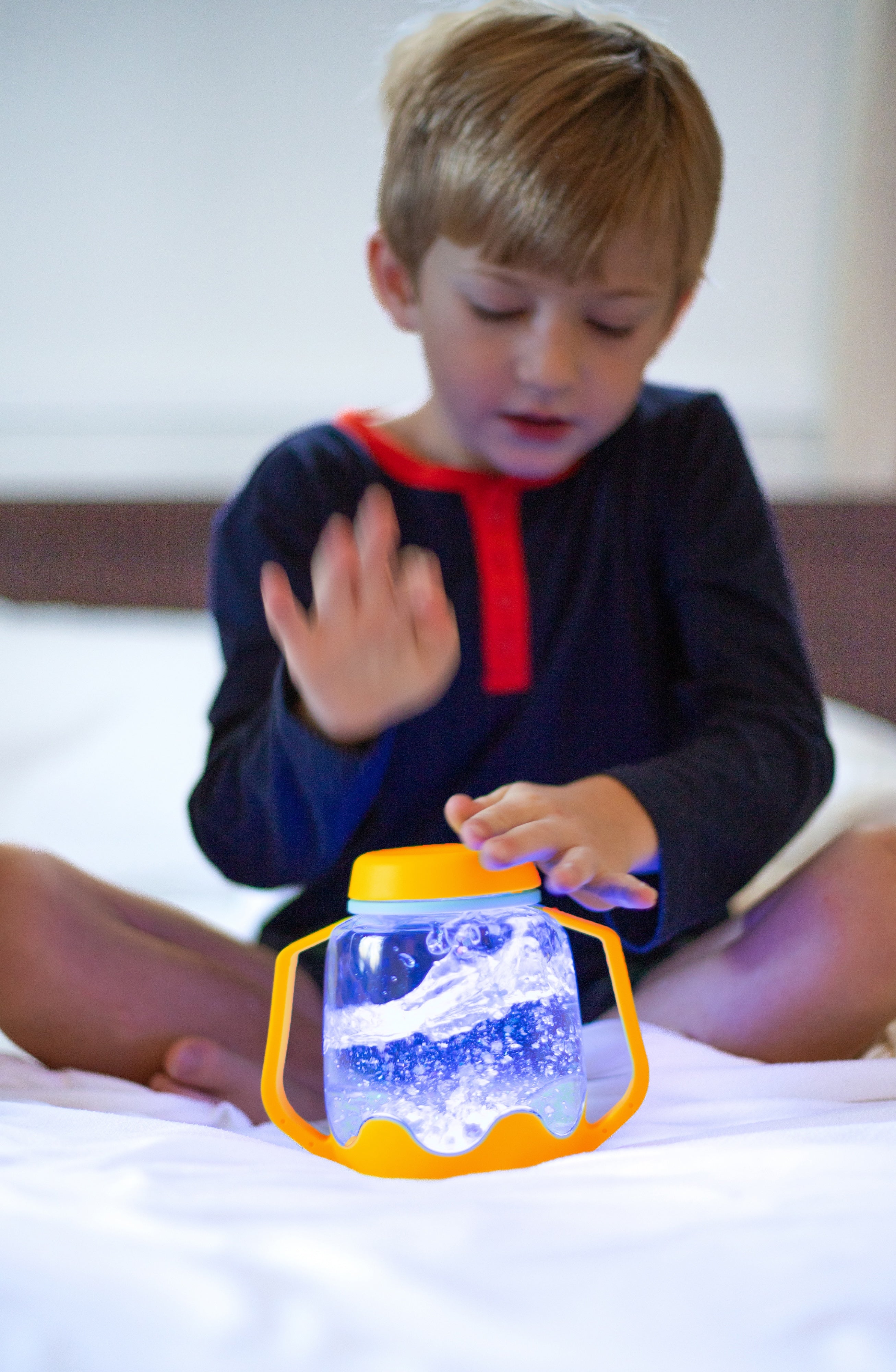 Glo Pals - Spielglas Sensory Orange