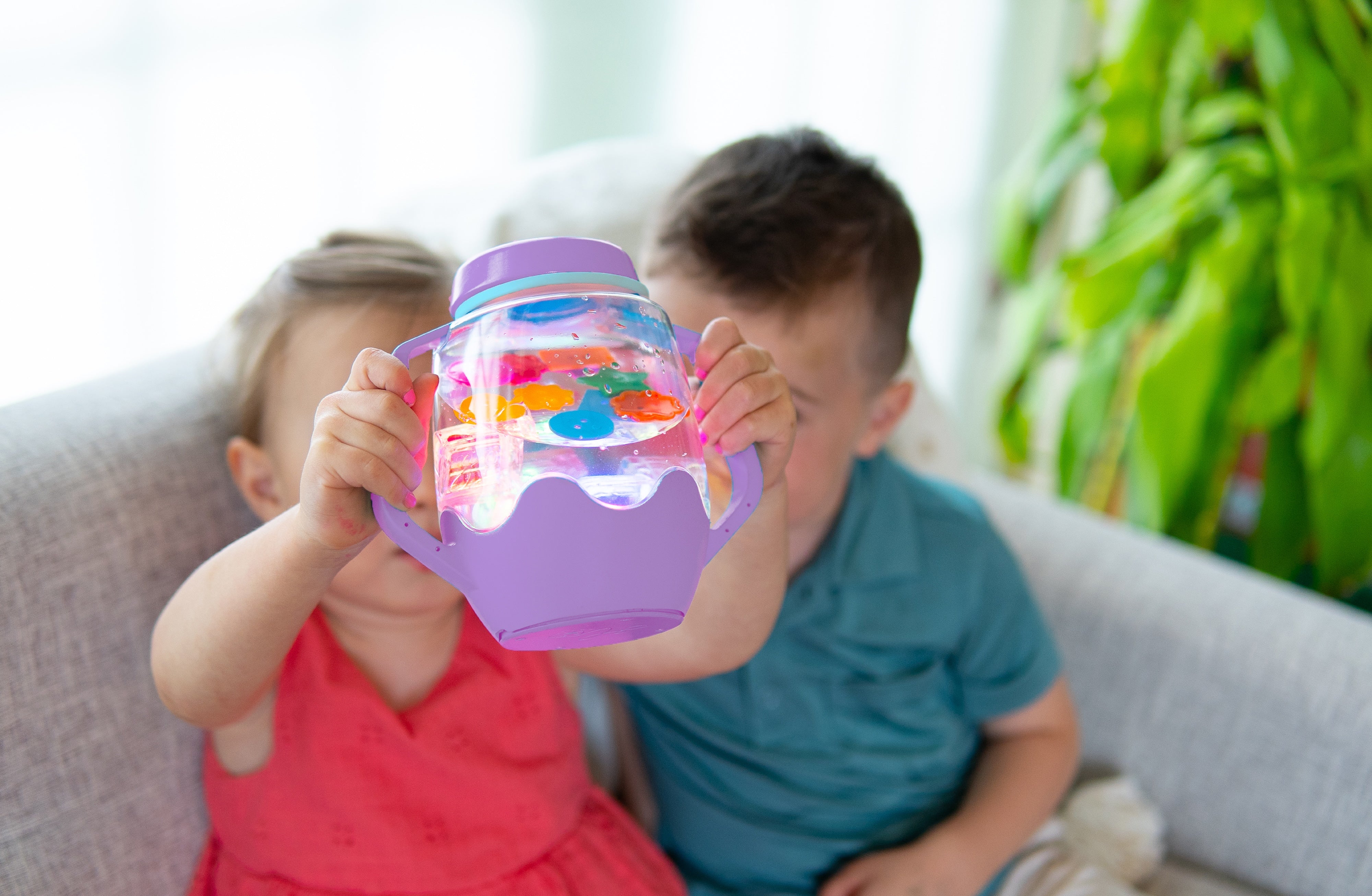 Glo Pals - Spielglas Sensory Purple