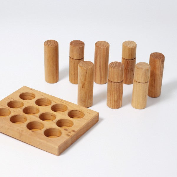 GRIMM'S - Steckspiel "Kleine Walzen" natur