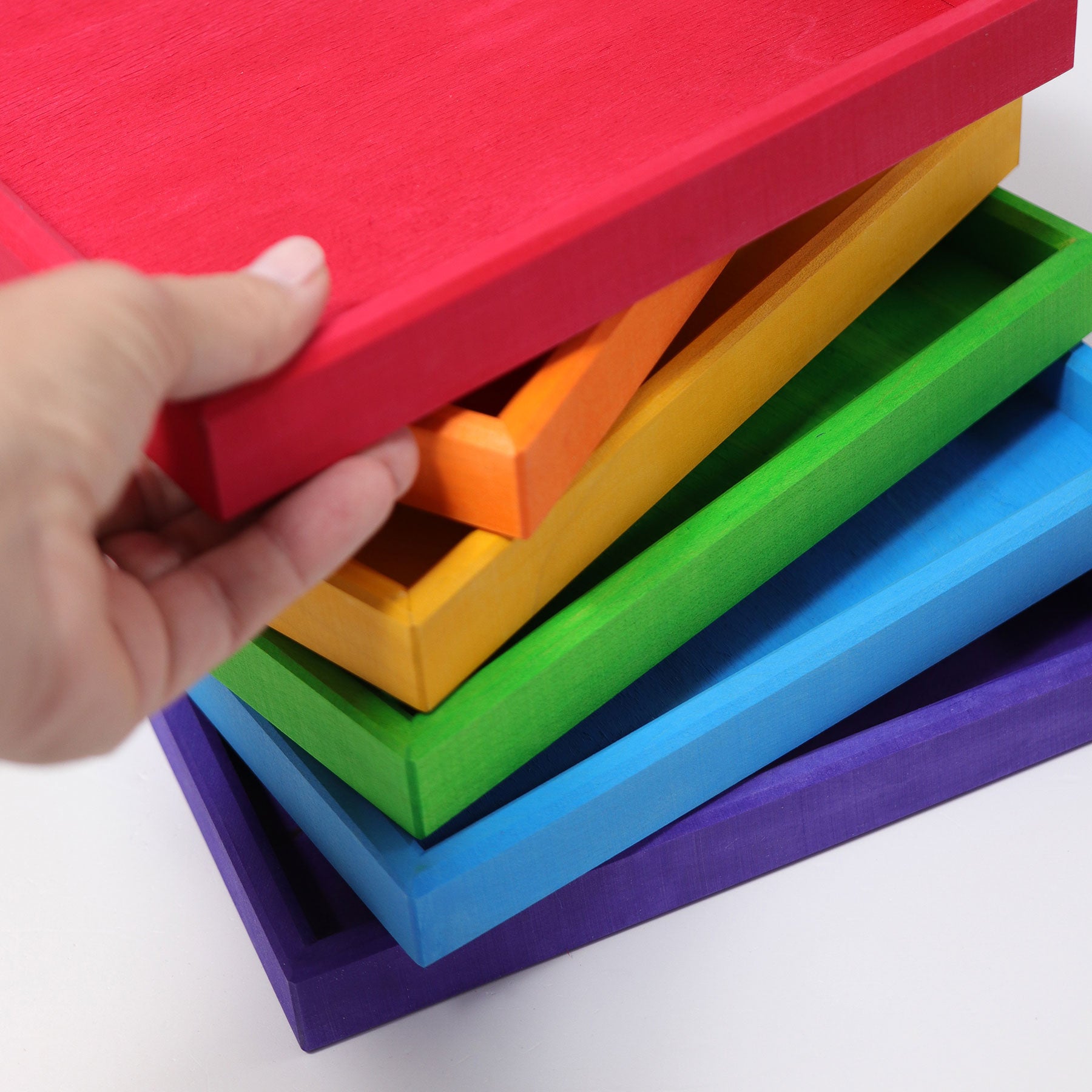 GRIMM'S - Regenbogen Holzrahmenset