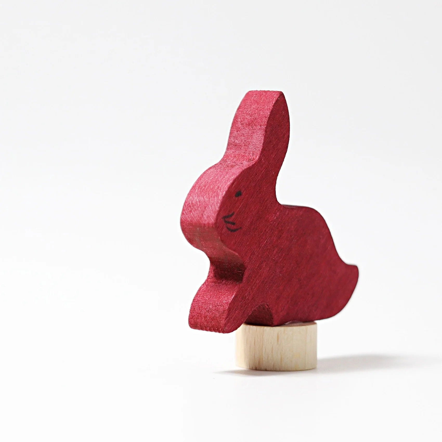 GRIMM'S - verschiedene Holzstecker - Hase rot