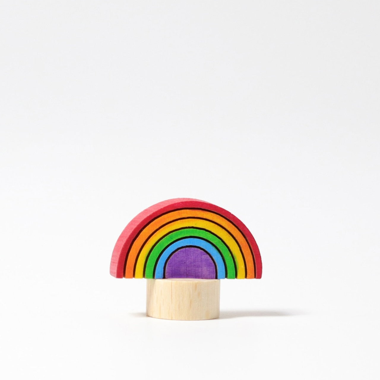 GRIMM'S - verschiedene Holzstecker - Regenbogen