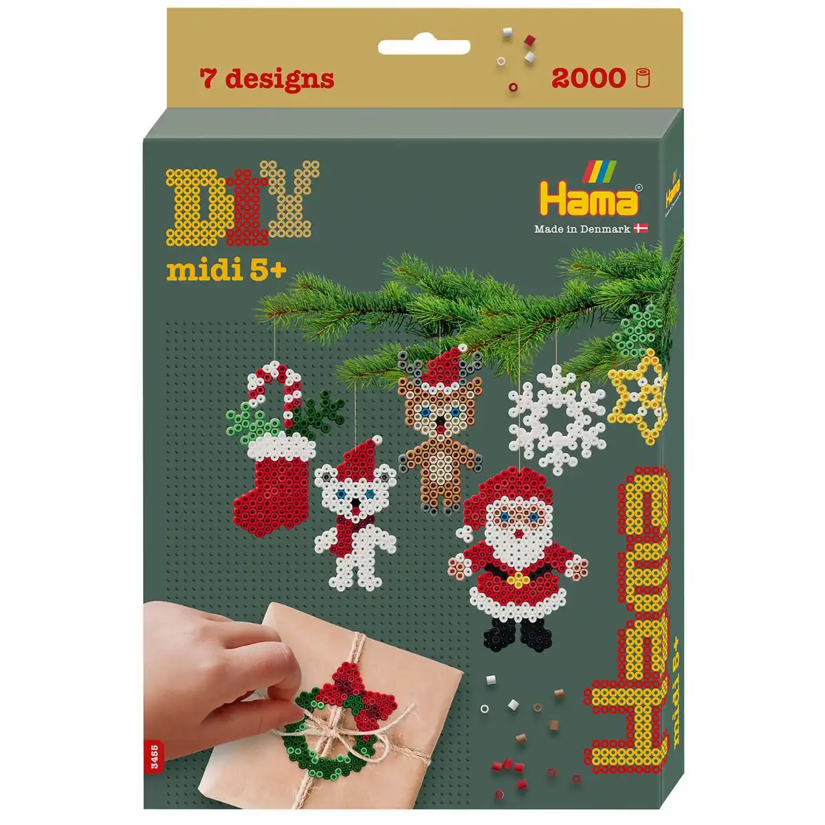 Hama - Bügelperlen Weihnachtszauber 2000 St.