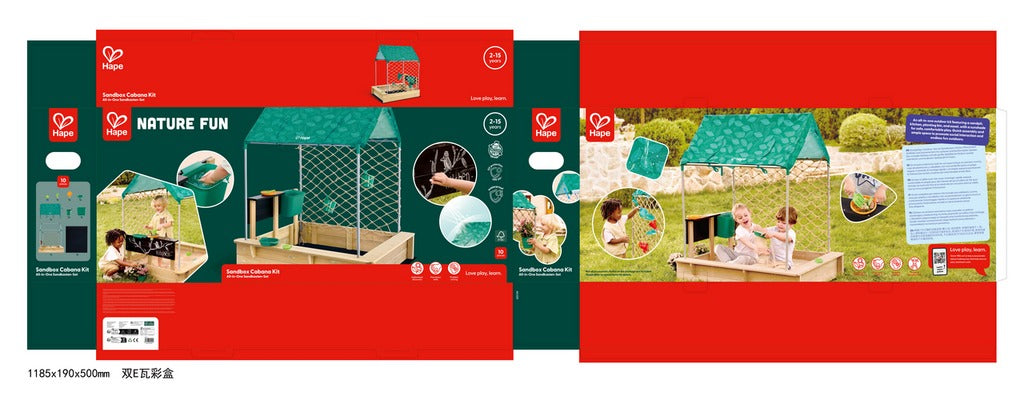 Hape - All-in-One Sandkasten-Set