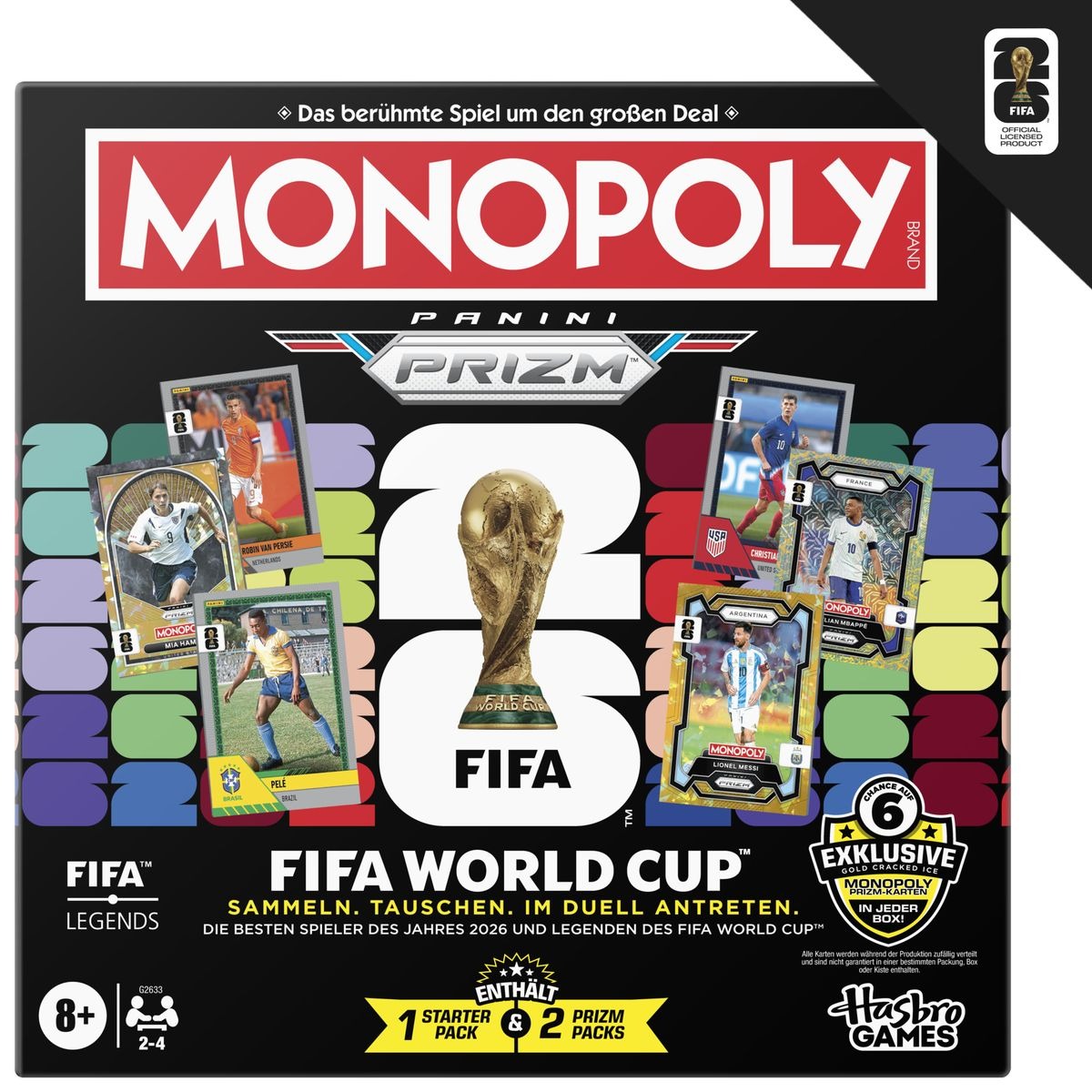 Hasbro - MONOPOLY Brettspiel FIFA Edition